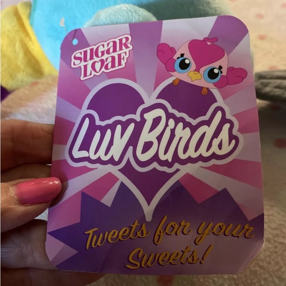 Vintage plush Tucan Luvbird stuffed toy animal sugarloaf NWT - Picture 4 of 14